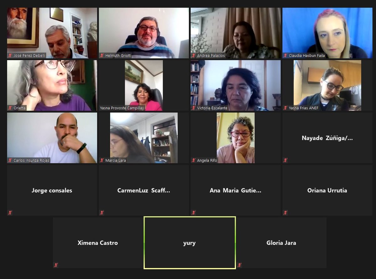 #Ahora El Directorio Nacional de #ANEF entrega un saludo protocolar a la nueva presidenta del Senado, Yasna Provoste Campillay, y pide establecer espacios de trabajo permanentes.