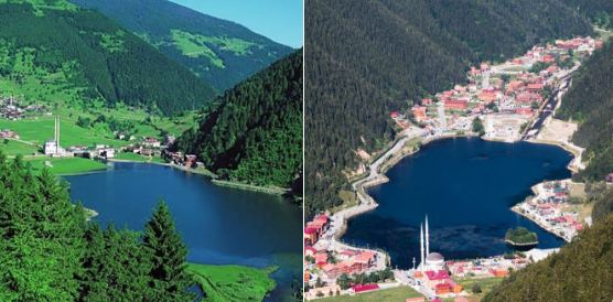 Uzun göl                                                   Uzun havuz