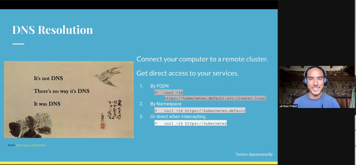 danielbryantuk's tweet image. Watching @peteroneilljr talking about the developing effectively with apps running on @kubernetesio using Go, VS Code, and @telepresenceio 2, at #DevOpsForEveryone with @joe_bignell
meetup.com/DevOps-For-Eve…