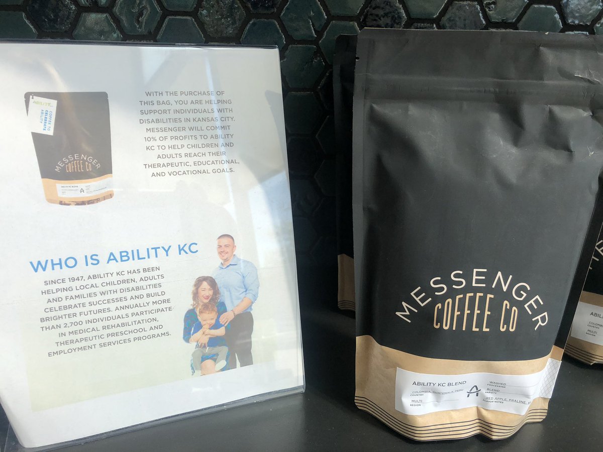 HeatherHallKC's tweet photo. I love it when my meetings take me to great @KCMO places who support other great KC places @messenger_co @_AbilityKC @VarietyKC https://t.co/11ruJjnHMo