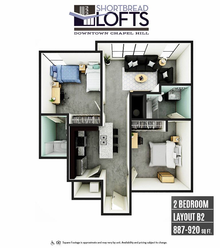 shortbreadlofts's tweet photo. ✨ONE SPACE LEFT✨
Check out our B2 floor plan! There is only one space left, reach out to reserve your space for fall ‘21 today!
#homesweetshortbread #unc #chapelhill https://t.co/jqztob7koJ