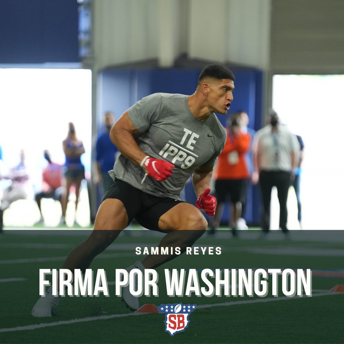 TheSpanishBowl's tweet photo. El TE chileno Sammis Reyes (@SammisReyes) ha conseguido firmar con los Washington Football Team #WashingtonFootball
Menuda alegría para nuestros hermanos de @NFLChile 🇨🇱🇨🇱
#NFL #NFLesp #NFLMX #NFLTwitter https://t.co/rISXkUlHBd