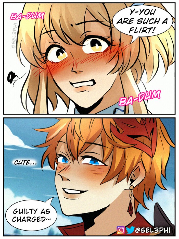 Just chilumi things #タル蛍 #原神 #genshinimpact 