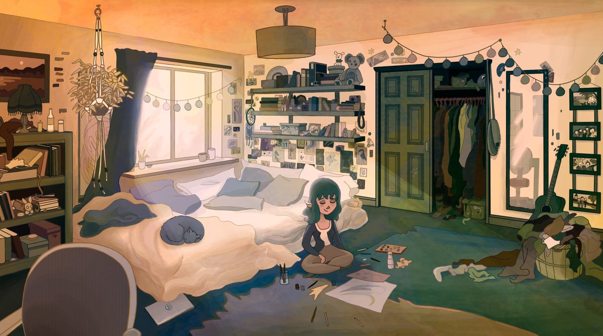 Hi #PortfolioDay im an Irish Illustrator who has recently worked on art for a website and an isometric illustration!
I'm available for freelance illustration work link to my website below:
bexjohnson115.wixsite.com/mysite
And I am also selling prints on etsy:
etsy.com/ie/shop/Rebecc…