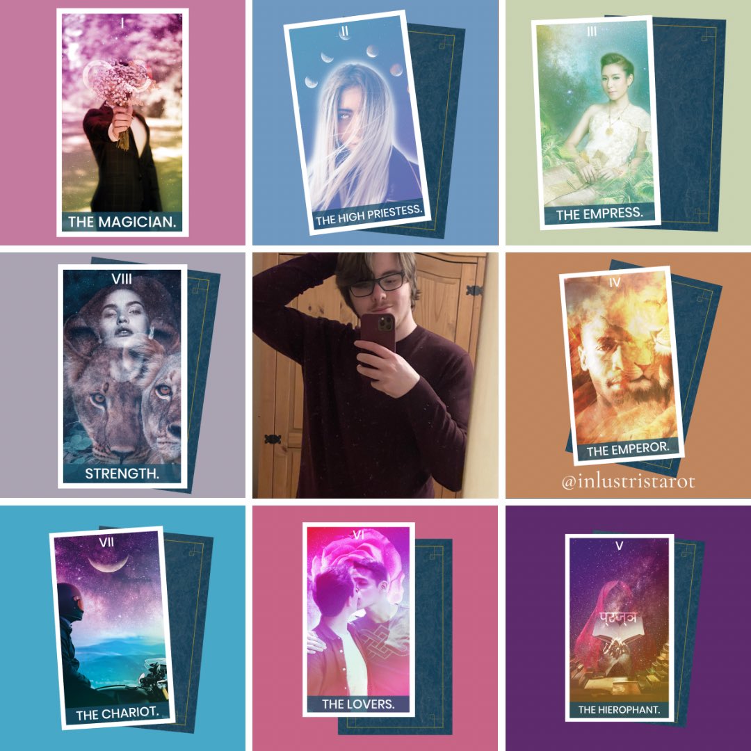 Hi  #PortfolioDay  ! I’m Jaydn, a designer in Lancaster, UK. I make tarot, logos/brand assets, websites and print materials.I’m looking for entry level remote work, as my contract will be coming to an end in Jan 22!