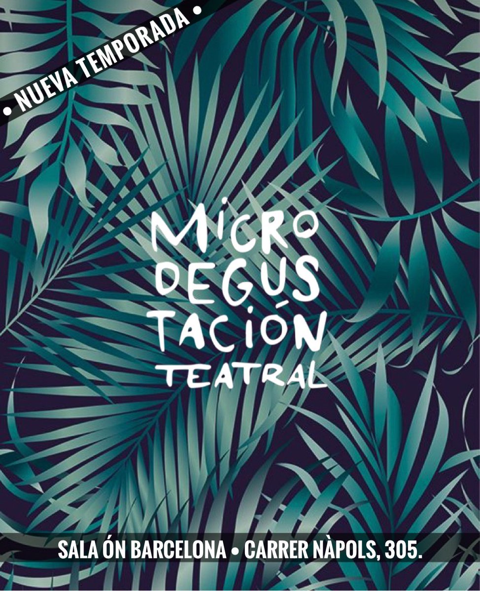 salaonbcn's tweet photo. Microteatro llega a Sala Ón Barcelona... 😍😘😎😀😄☺😜 - Compra tus entradas aquí: https://t.co/KWBHlro4di https://t.co/AoGRuPSi5J