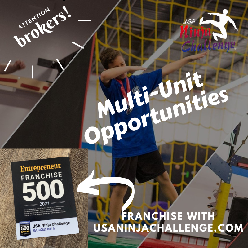 USANCfranchise's tweet photo. New Multi-Unit Opportunity - https://t.co/63jJd66BRE
Find out why USA Ninja Challenge is growing and why Multi-Unit opportunities are the fastest way to build a legacy for your family! https://t.co/A8NXjEGeok