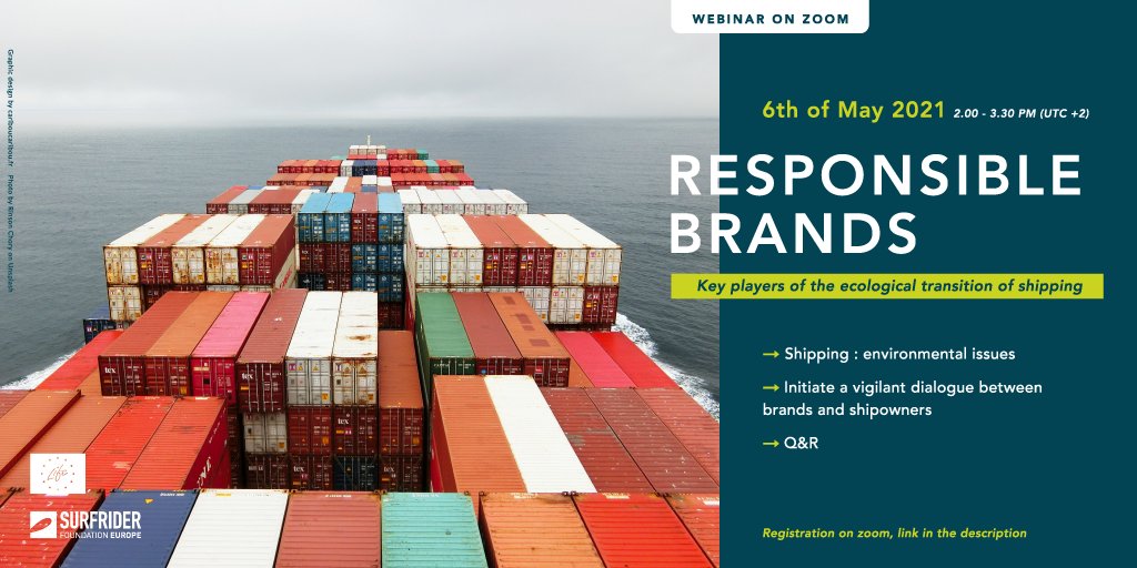 You are a brand, a shipper, a logistic expert and want to know what could be improve on the environmental footprint of the goods you've shipped by sea. This webinar is for you ! <a href="/ademe/">ADEME</a>  Register here us02web.zoom.us/webinar/regist… 🌊🚢