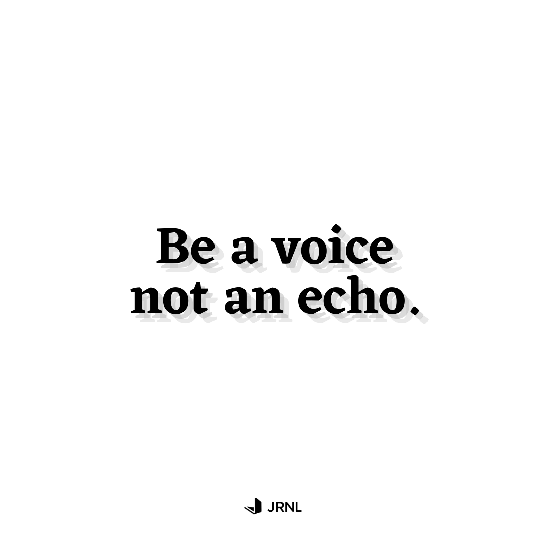 jrnl's tweet photo. Original thought matters. https://t.co/zdDudlCI08