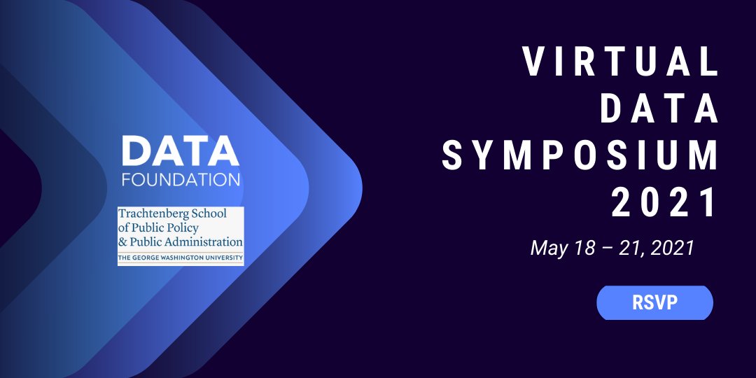 data_foundation's tweet image. 📢 Registration for Data Symposium 2021 is now OPEN! Hear from over 30 speakers from @urbaninstitute @POGOwatchdog @CDCgov @uscensusbureau @AEAInformation @Results4America @MDRC_News @TXWorkforce @Georgetown @project_evident + many more.
RSVP: register.gotowebinar.com/register/12372…