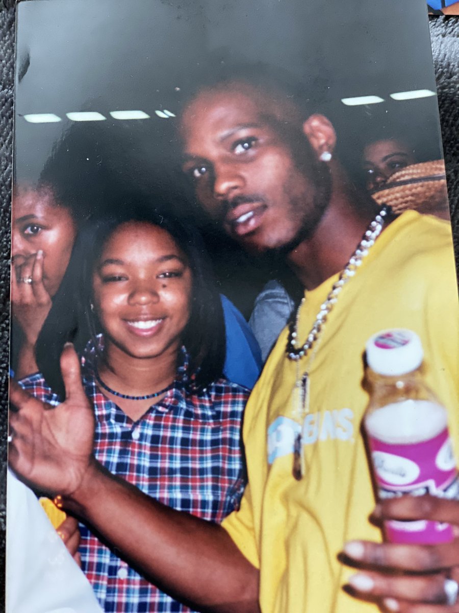 Digitaltrizz S Tweet Found Em Dmx Before The Hard Knock Life Tour At Tsu 1999 He Took The 2nd Pic Not Sure What My Hair Was Doing Trendsmap