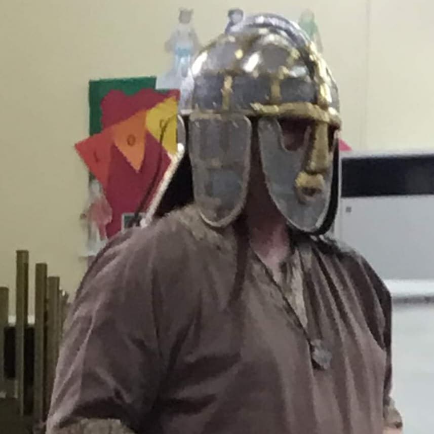 HumphsH's tweet photo. What a great Viking and Saxon day at Bilston CofE Primary School just before Easter. Great children and staff...thank you for having me. https://t.co/iesIEZdyFB