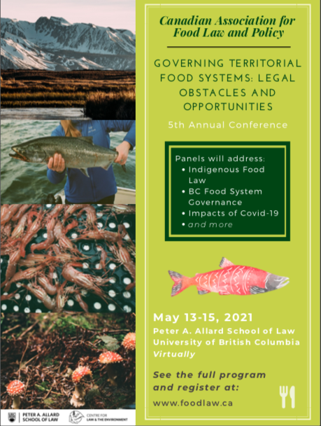FoodLawCanada's tweet photo. We are thrilled to announce that registration is now open for Canada's fifth annual Food Law &amp; Policy conference, hosted by @AllardLaw.

The virtual conference is free of charge this year and we invite participants across Canada to join. See https://t.co/fyFnZlWHus to register. https://t.co/Xr2j40ogi9