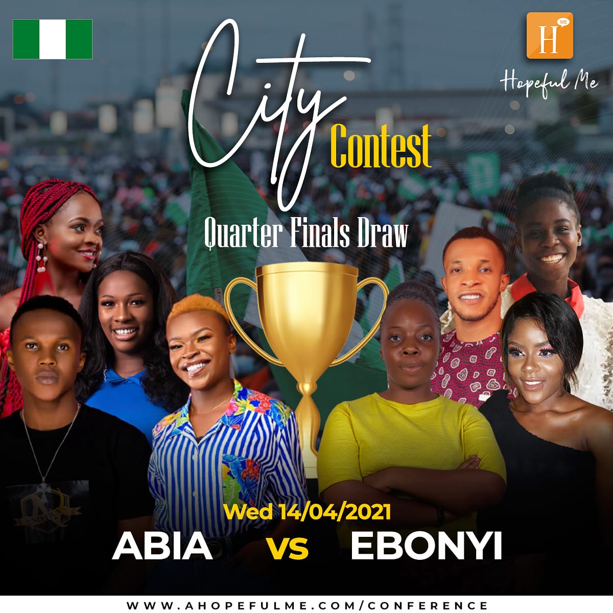 ahopefulme's tweet photo. Abia vs Ebonyi ✊🏾🔥🔥
(El classico ndi Igbo 😁)
#HopefulMe #CityContest #Quarterfinals #Abia #Ebonyi https://t.co/hicJj8P7ng