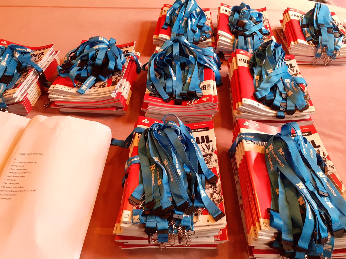 laporte_didier's tweet image. D-1 Brabantse Pijl race meeting. #ProSeries #UCI #FlandersClassics