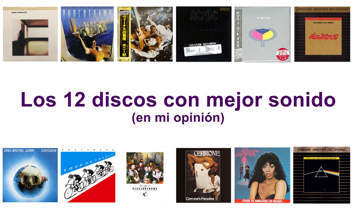 webADHD's tweet image. Los 12 discos con mejor sonido (en mi opinión)
youtu.be/5f7uPJVE31M