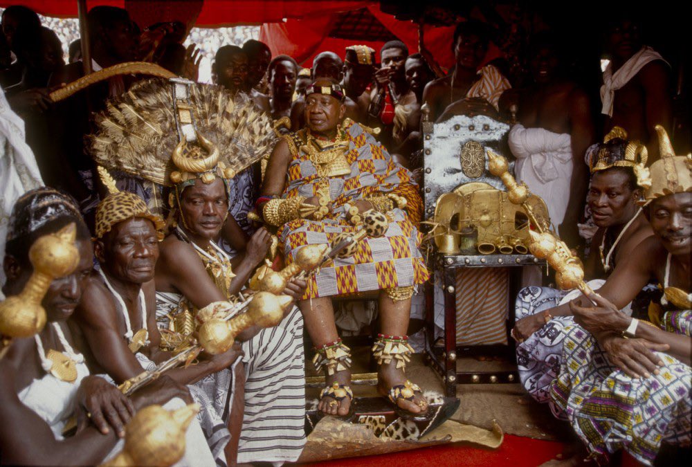 Otumfuo Opoku Ware II, Asantehene • ca. 1995 •Frank Fournier

#SiHene