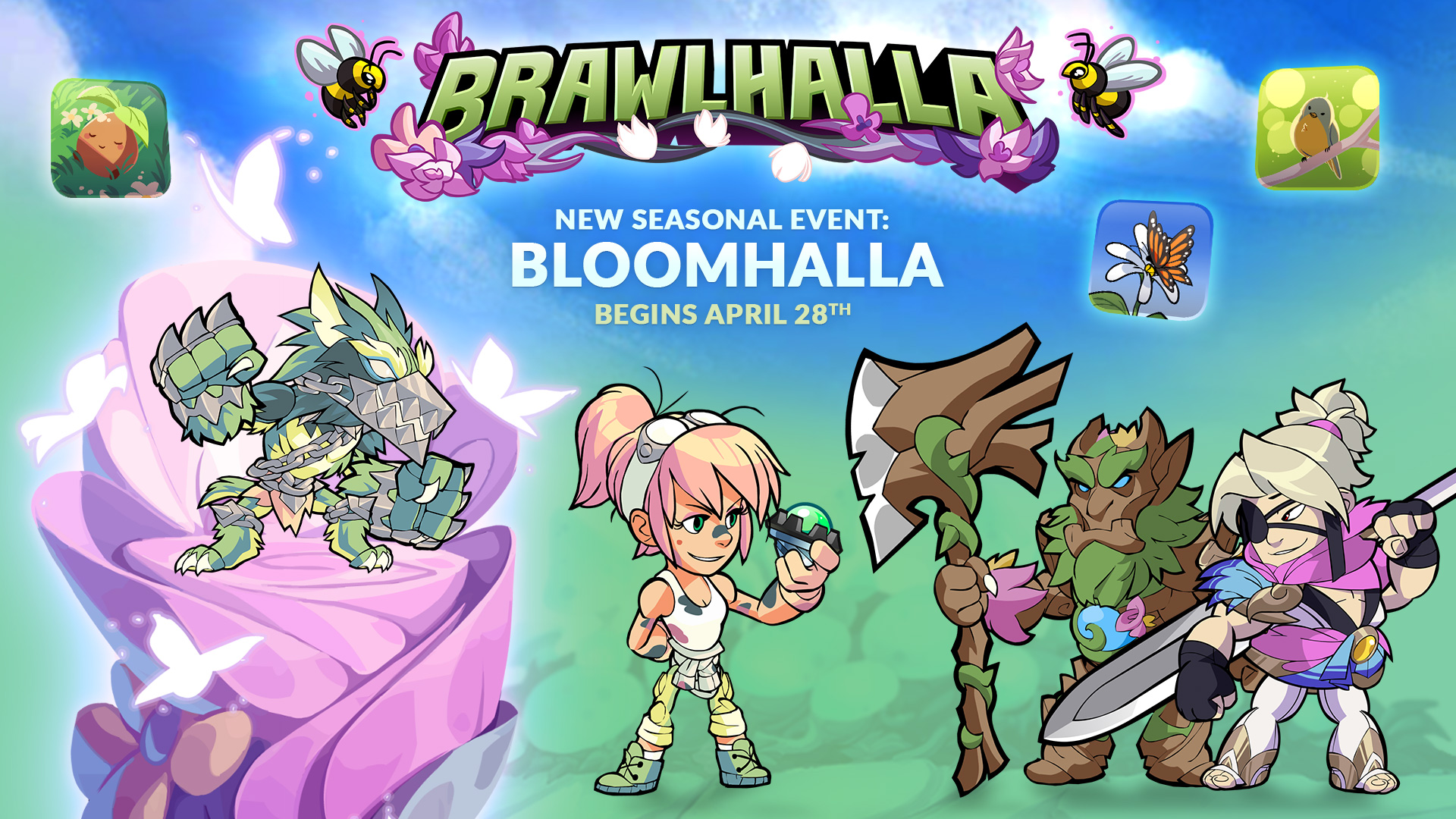 Brawlhalla on Twitter "Arriving April 28th is our new seasonal event