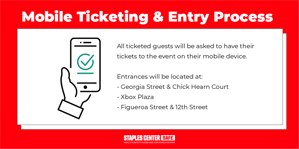 STAPLES Center on Twitter "Bags and purses of any size are not