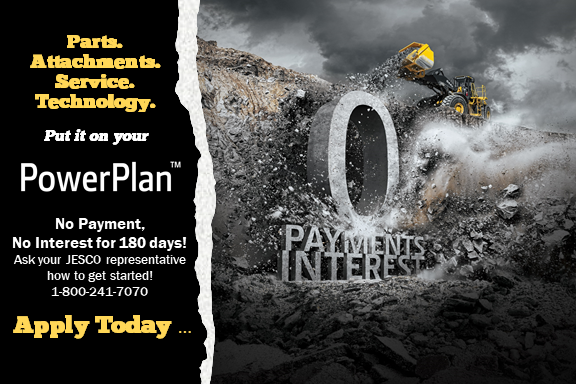 Put PowerPlan to work for your company and enjoy No Payments, No Interest for 180 days! Apply for your PowerPlan account today: jesco.us/--powerPlan