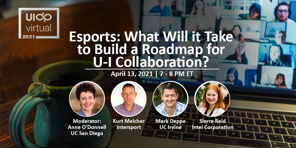 UCIKaboom's tweet photo. Another higher ed + esports panel with @ItsFromKurt? Yes, please. Excited to share some learnings about University - Industry partnerships. #UIDPVirtual2021 https://t.co/Nz1pGoLrqu