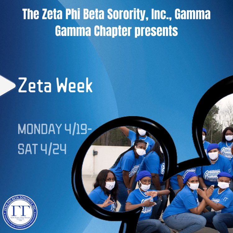 Zetas_GG's tweet photo. Join the Ladies of The Gamma Gamma chapter of ΖΦΒ next week for Zeta week! 💙 https://t.co/WxvIH05njS