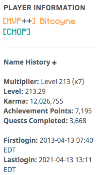 karmaboybit's tweet photo. so it's hypixel's 8th anniversary but apparently it's also my 8th anniversary somehow so that's cool https://t.co/HxJSAAQQGr