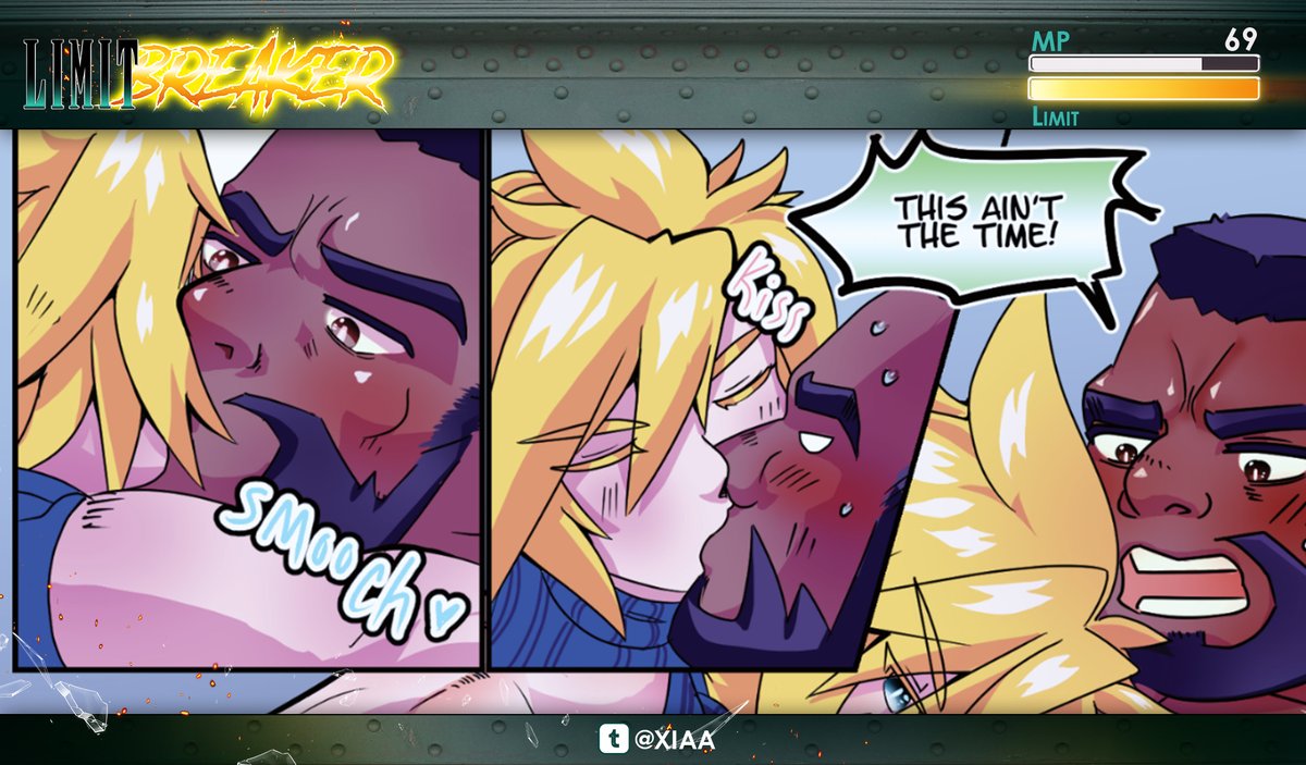 ⚔️🐥Another whole comic?🐥⚔️

YES! Lucky you, lucky us! Xiaa is blessing us with an entire 4 page Barret/Cloud comic. You'll have to take our word for it until you get the zine but it's TASTY!

limitbreakerzine.bigcartel.com