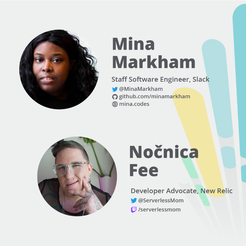 newrelic's tweet photo. Last week, we shared a list of 10 inspiring developers and women in tech to follow on social. But the list goes on!

Meet 10 more in the space who are building communities, content, and products for fellow developers 👇