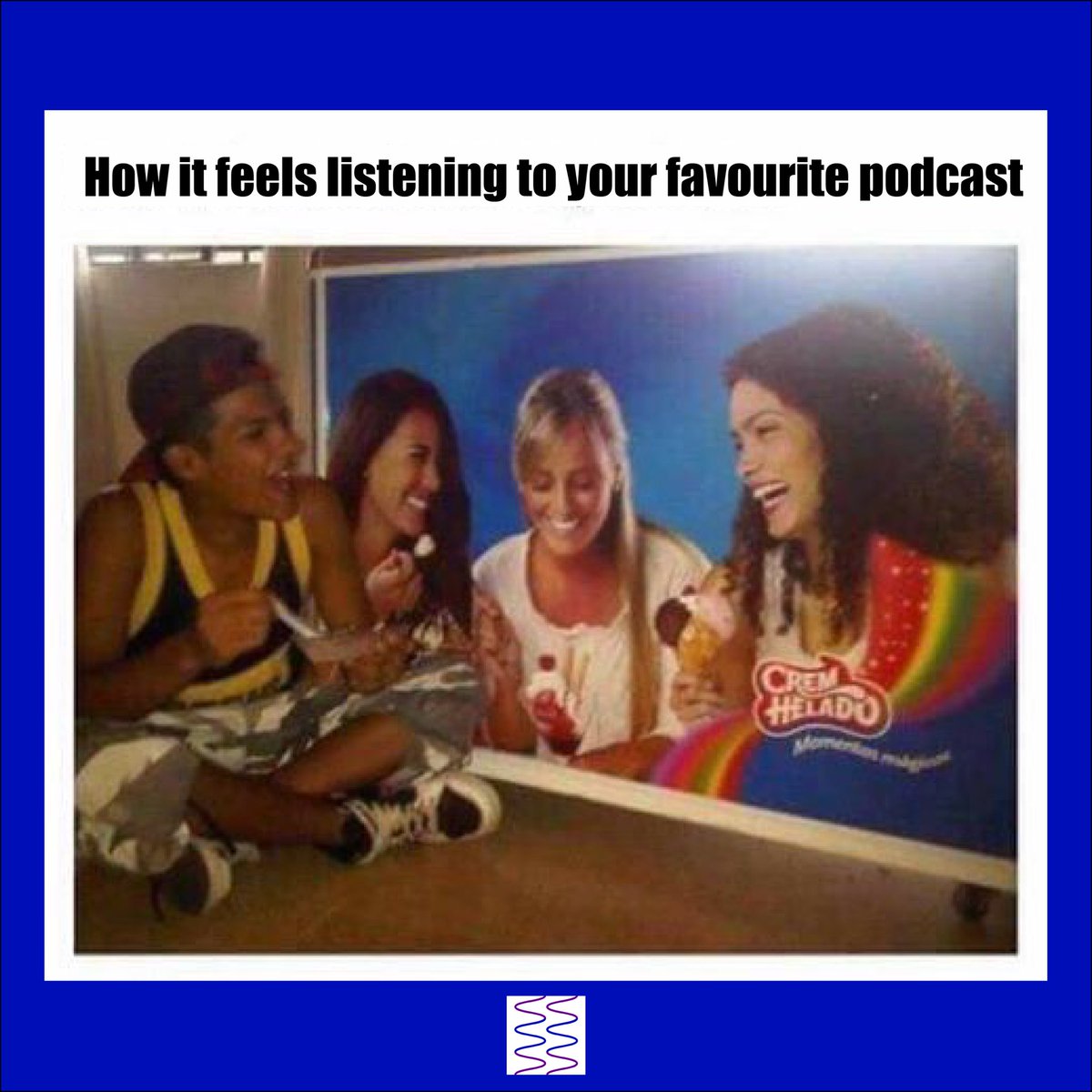 SimpleSound3's tweet photo. What podcast makes you feel like this? 👇

#AITSimpleSound #Podcast #podcasts #Podcasting #Relatable https://t.co/Q4NPy7MQPg