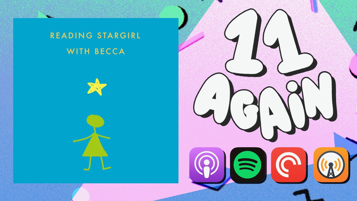Even before the term "Manic Pixie Dream Girl" existed, there was Stargirl. 

new episode about the book w/ <a href="/BeccaHope24/">Rebecca Seidel</a>
Listen: 11again.online