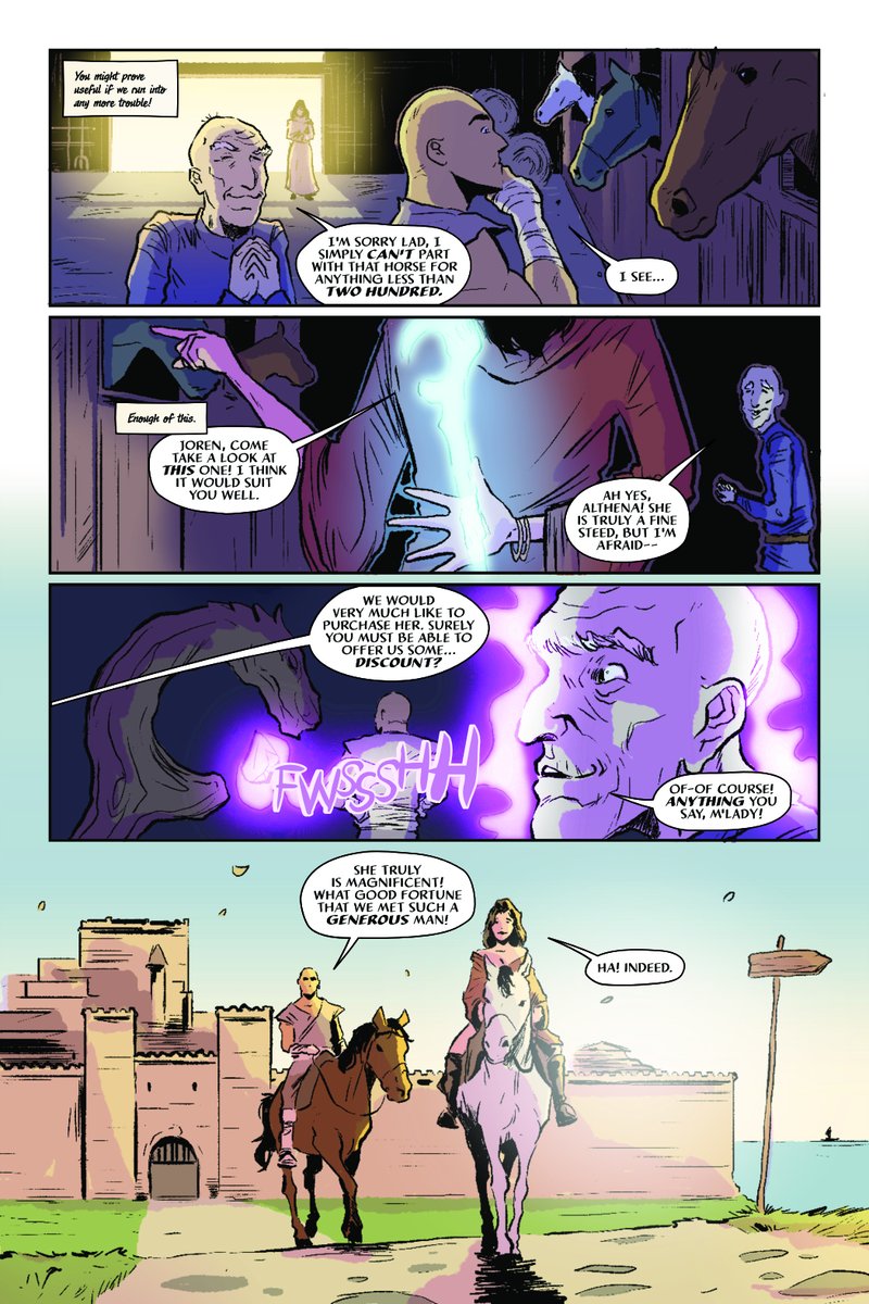 reed_hb's tweet image. Hey all! I do comic book lettering and am always looking to take on new work. If you need a comic lettered, shoot me a message!

You can see the rest of my portfolio: Reedhb.com

#PortfolioDay #comics