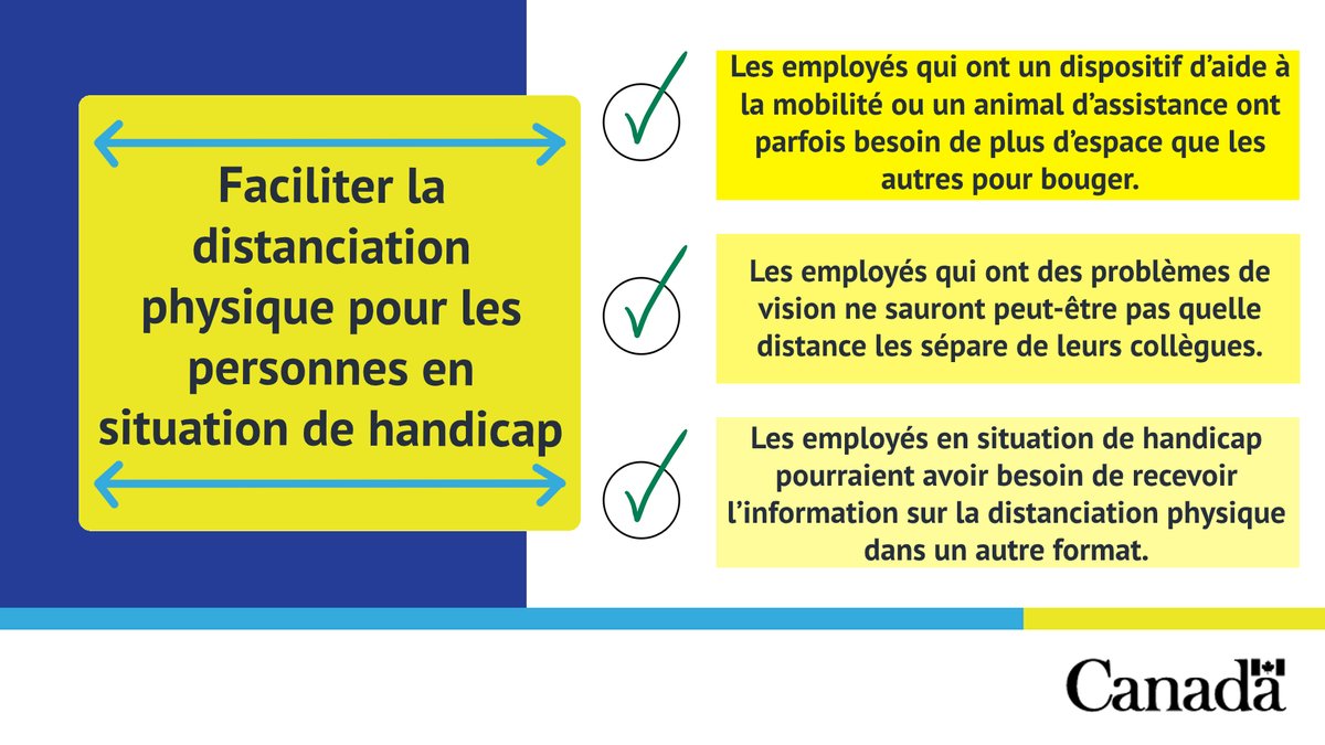 Yazmine Laroche (@yazminelaroche) on Twitter photo SV que la distanciation physique à la suite de la pandémie peut présenter des obstacles à l’accessibilité pour les employés en situation de handicap? <a href="/NormesAccesCA/">Normes d'accessibilité Canada</a> a de bons conseils sur la façon dont vous pouvez surmonter ces obstacles à : bit.ly/31WP1O9 SV que la distanciation physique à la suite de la pandémie peut présenter des obstacles à l’accessibilité pour les employés en situation de handicap? <a href="/NormesAccesCA/">Normes d'accessibilité Canada</a> a de bons conseils sur la façon dont vous pouvez surmonter ces obstacles à : bit.ly/31WP1O9