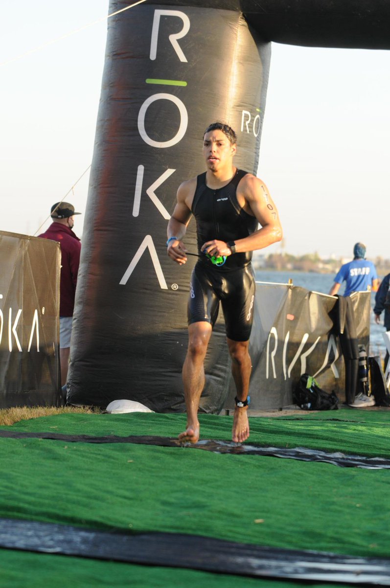 EphraimDanforth's tweet image. Congrats @ismaeldanforth on your first #ironman !  Your tenacity and dedication to all you do inspires us.  @possefoundation scholar, @UVA student, IronMan competitor all in the midst of a pandemic and first year of college.  #prouddad