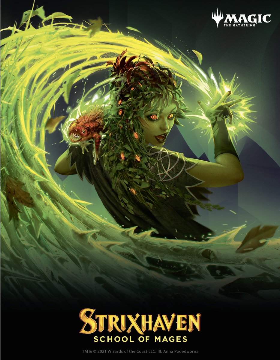 Class is in session!
Welcome to Strixhaven University. It's full of tests, teachers, and trickery. With some of the most powerful spells in the Multiverse contained within its Biblioplex, Strixhaven is the perfect place to hone your spellcasting.

bit.ly/2Q3HkU1