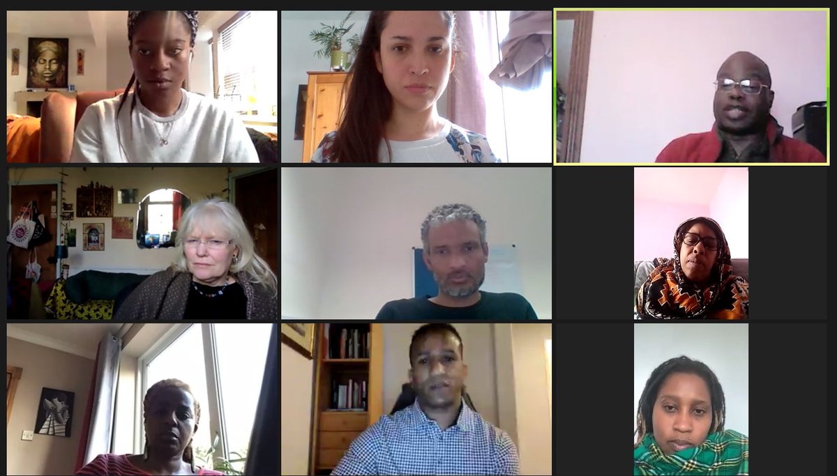 Thank you to our community advocates for another amazing meeting 🤗

They continue to work with members of their communities, resist &amp; fight hostile environment policies, the effects which have been exacerbated with the pandemic. 

We uplift, support &amp; celebrate them. ✨