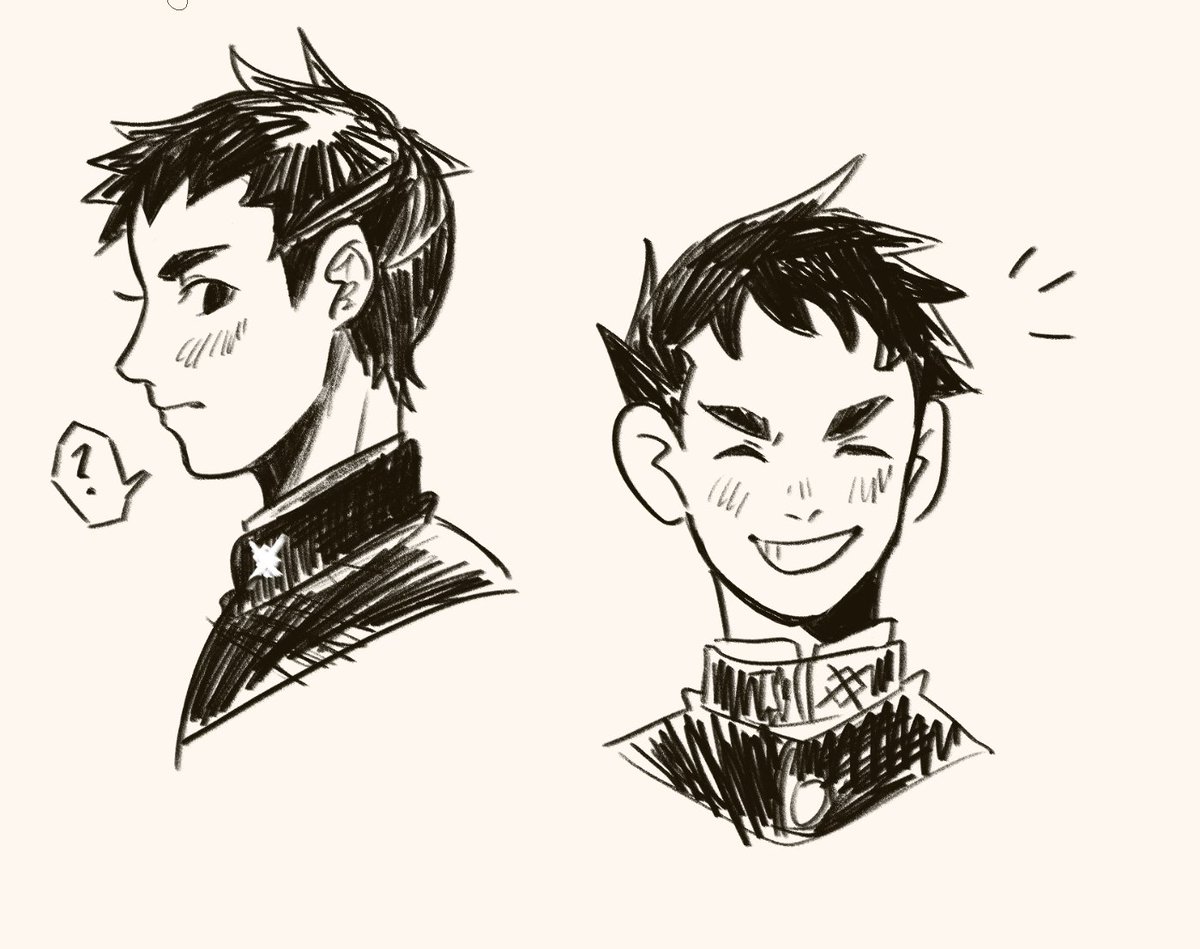 ryuunosuke doodles from a while back 