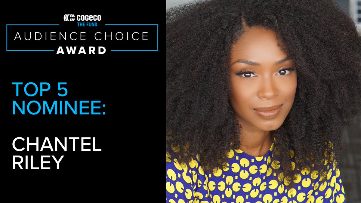 The Canadian Academy (@thecdnacademy) on Twitter photo Fans of @cbcfrankiedrake, rejoice! <a href="/chantel_riley/">Chantel Riley</a> made it into the Top 5 of the #CogecoFund Audience Choice Award! This singer, songwriter, & actress has also appeared on Wynonna Earp & in the Assassin’s Creed Origins video game.
Want her to win? Vote @ audiencechoice.ca. Fans of @cbcfrankiedrake, rejoice! <a href="/chantel_riley/">Chantel Riley</a> made it into the Top 5 of the #CogecoFund Audience Choice Award! This singer, songwriter, & actress has also appeared on Wynonna Earp & in the Assassin’s Creed Origins video game.
Want her to win? Vote @ audiencechoice.ca.