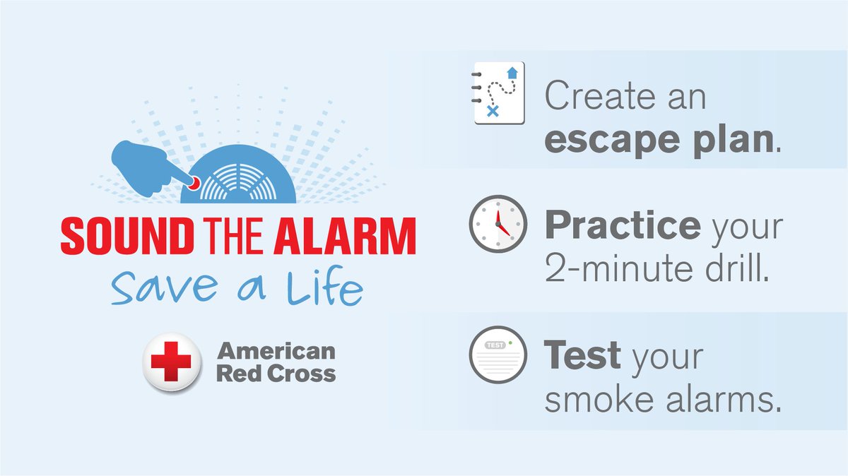 RedCross's tweet image. This spring, Red Cross volunteers will be teaching people how they can prepare for and prevent a home fire. You can get involved by doing these 3 steps at home. For full details, tap here: rdcrss.org/3e0P7tH #EndHomeFires