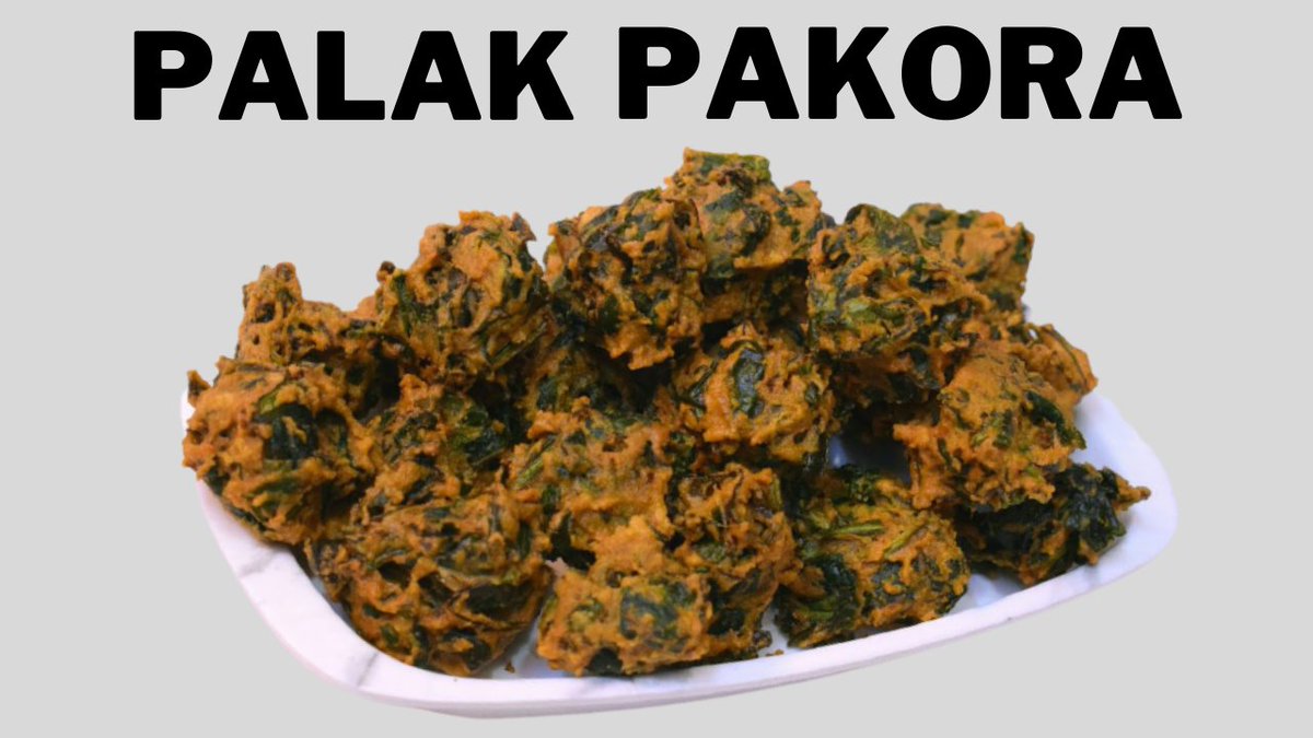 Palak Pakoda Recipe | Ramadan Special Recipe | Spinach Fritters | Saimas... youtu.be/4hrIcoLyU1k via @YouTube 
#palakpakora #palakpakorarecipe #SpinachFritters