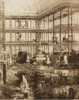 Crystal fountain made by Thomas Osler for the 1851 Great Exhibition in Hyde Park, London. Lost in 1936 when the Crystal Palace burnt down