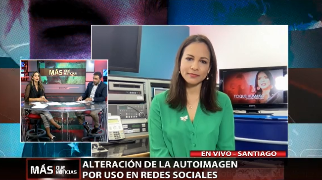 cdn37's tweet photo. #CDN37 La psicóloga clínica, terapeuta sexual y de parejas, Hayddé Domínguez - @Haydde22, nos habla sobre el tema: “Alteración de la autoimagen por uso en redes sociales”, en el segmento #ToqueHumano de #MásqueNoticias. https://t.co/i5B55s2gjr