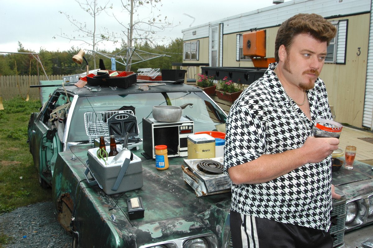 BLuchanski's tweet photo. @NSDraft_1260 @TSN1260 @nielsonTSN1260 @Lieutenant_Eric @TomGazzola @tyleryaremchuk ๐ Itโs a car. Itโs a house. Itโs everything. #Shitmobile https://t.co/fyt8VU5U2v