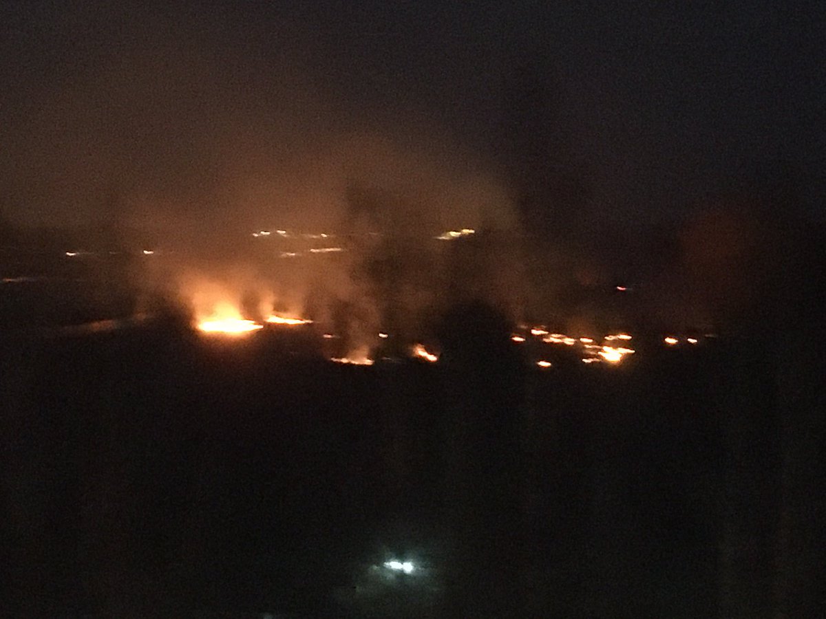 bugaga84's tweet image. Горит трава в поле #Клин #поджог #каждый_год #сухаятрава