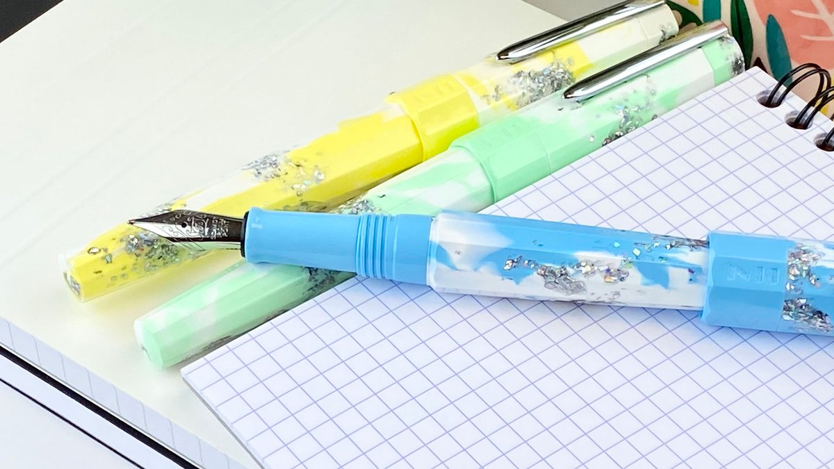 PenChalet's tweet photo. Spring has arrived on the shelves at Pen Chalet - don't waste any time, we're already out of the @benu_pen Limited Edition Spring Euphoria fountain pens: https://t.co/XG5Ok25K8G #fountainpen #limitededition #benupen #benufountainpen #springeuphoria #euphoriafountainpen https://t.co/P6lnOdYpzL