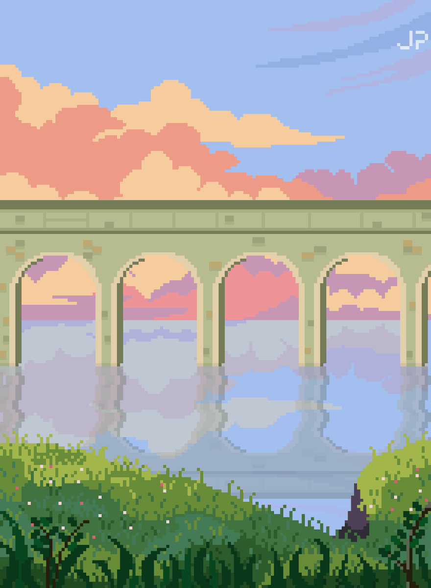JessBits_'s tweet photo. Guess it's #PortfolioDay again! 
#pixelart #digitalart https://t.co/74GHRbQmun