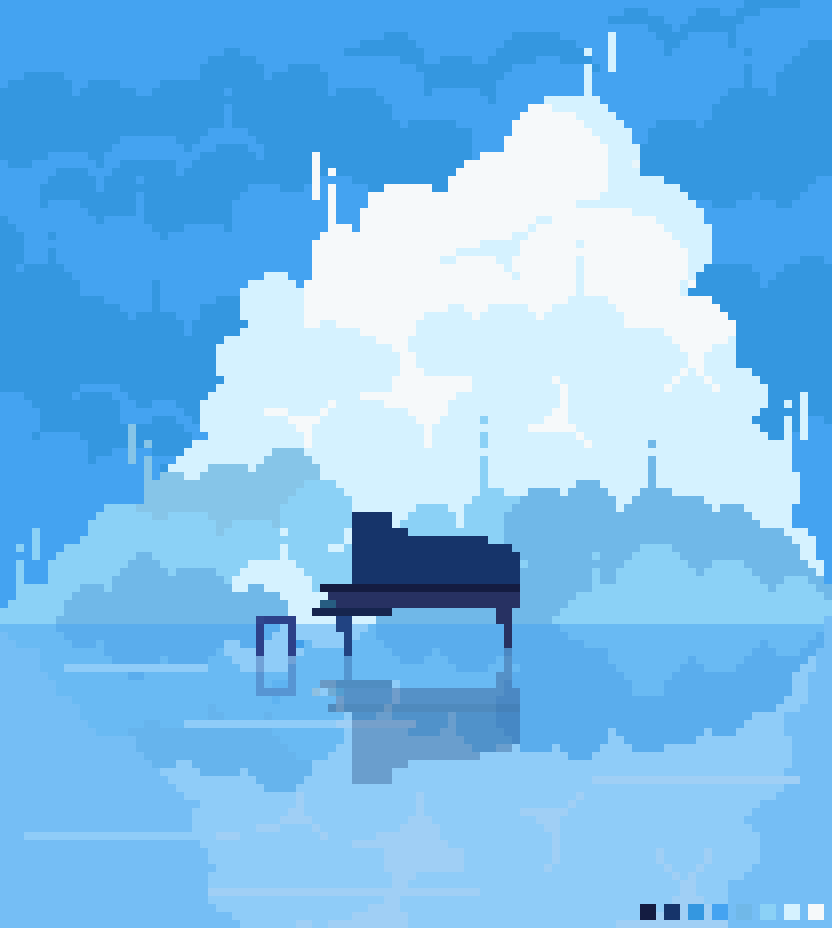 JessBits_'s tweet photo. Guess it's #PortfolioDay again! 
#pixelart #digitalart https://t.co/74GHRbQmun