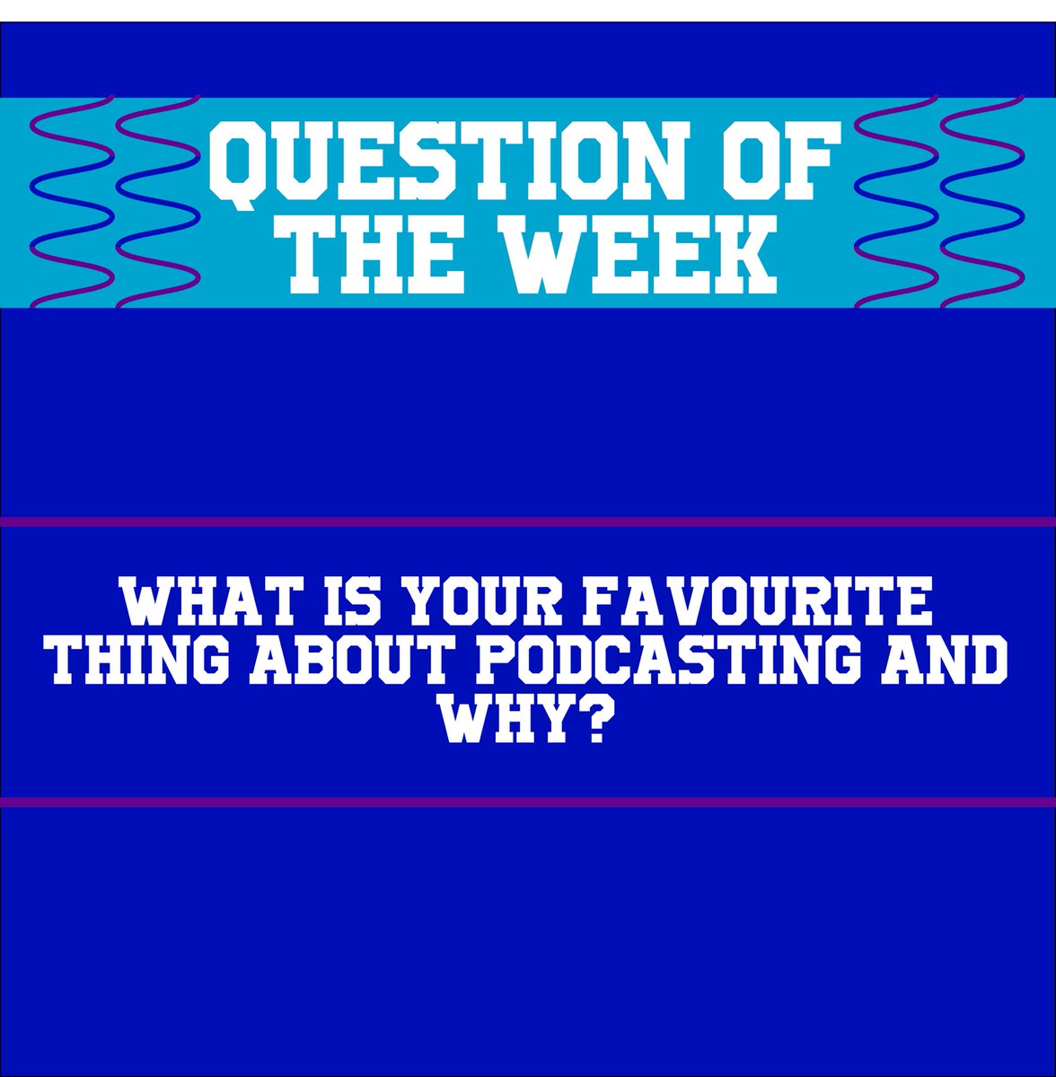 SimpleSound3's tweet photo. We’ve decided to start doing a “Question of the Week” 🤩
⠀
Our hope is to build up our community and give an opportunity for you guys to interact and learn from each other 🤝 

Drop your answers down below ⬇️

#AITSimpleSound #podcast #podcasting #tuesdaythoughts #question https://t.co/QPwWRDDToH