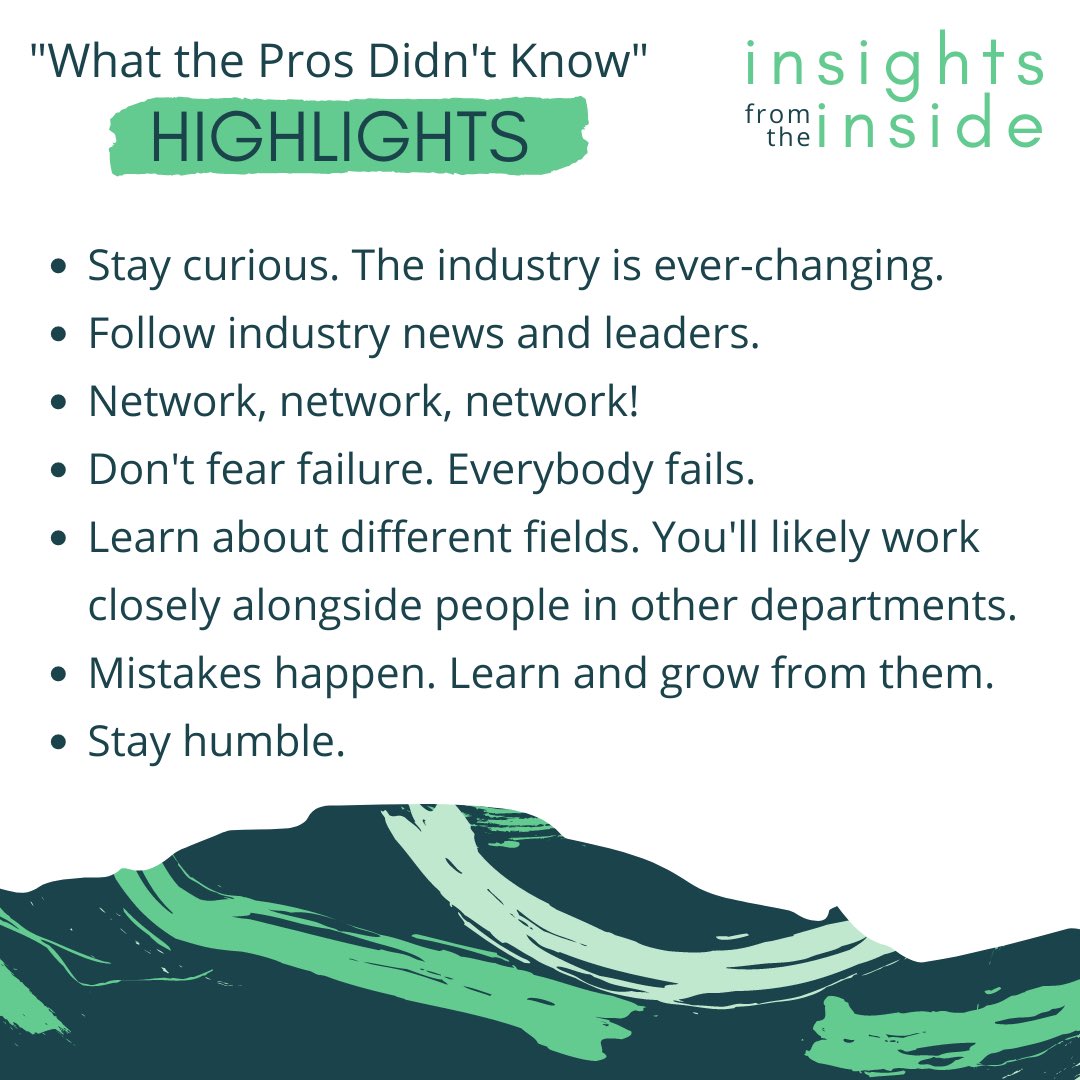 NW_AdInk's tweet image. Missed today’s “What the Pros Didn’t Know” session? Here’s some highlights! Make sure to register for the next FREE virtual Insights from the Inside session on Thursday, April 15! Click the link to sign up ➡️ kcadclub.com/meetinginfo.php