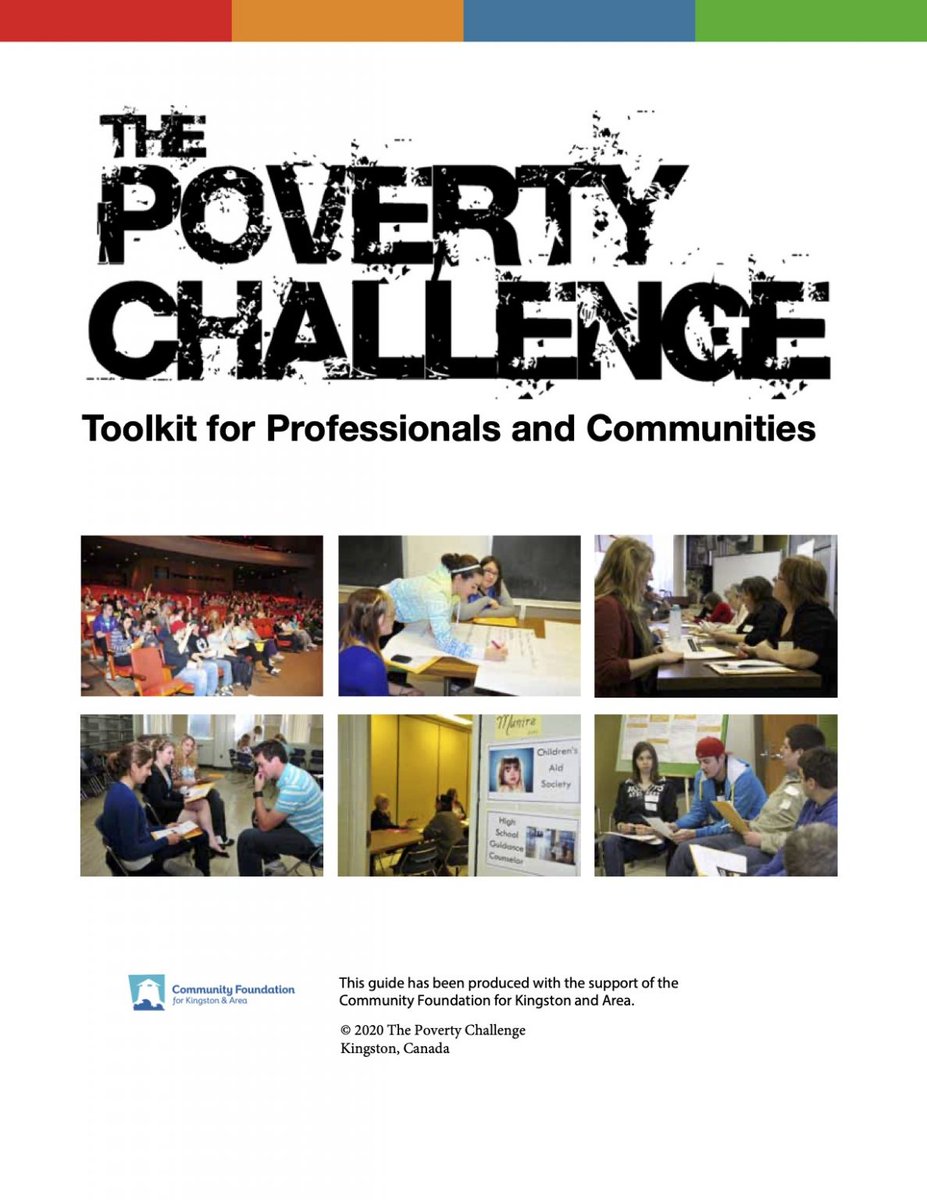 The *new* Toolkit for Professionals and Communities is  live on our website! You can use this free (and very thorough) resource to run a Poverty Challenge in your own community. Download it at thepovertychallenge.org/organize